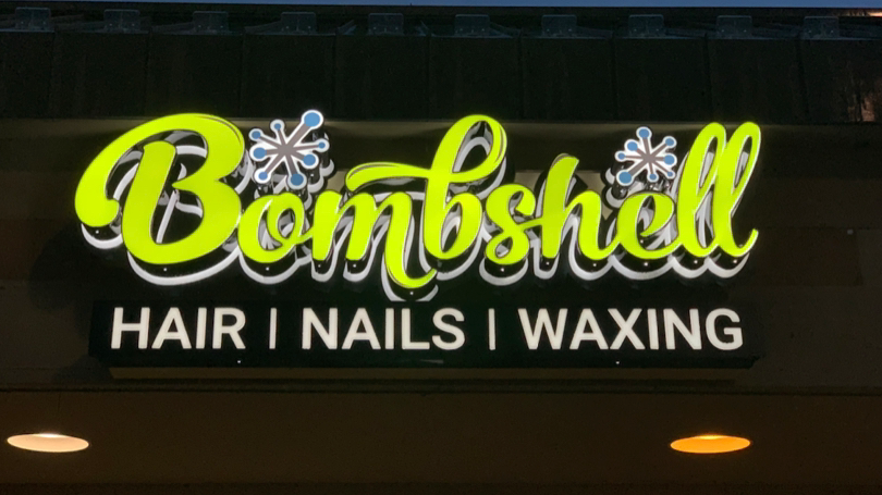 Bombshell Hair Nails Waxing logo